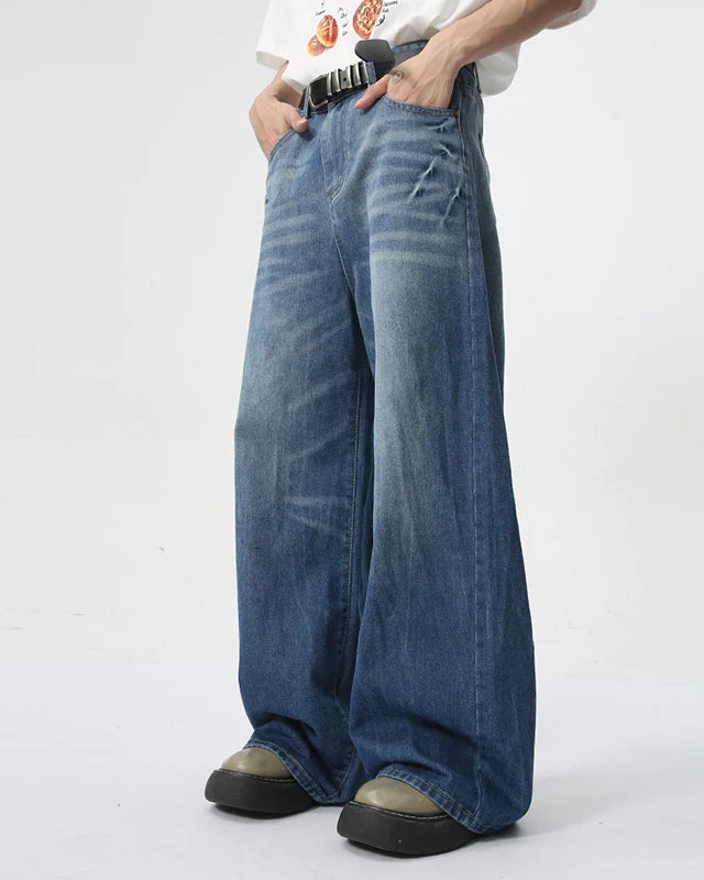 STONE DENIM JEANS