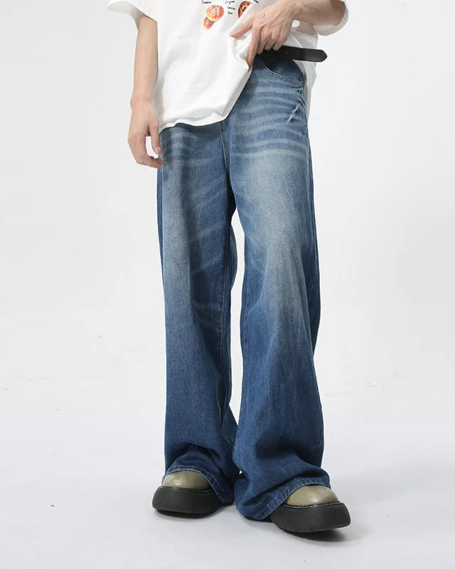 STONE DENIM JEANS