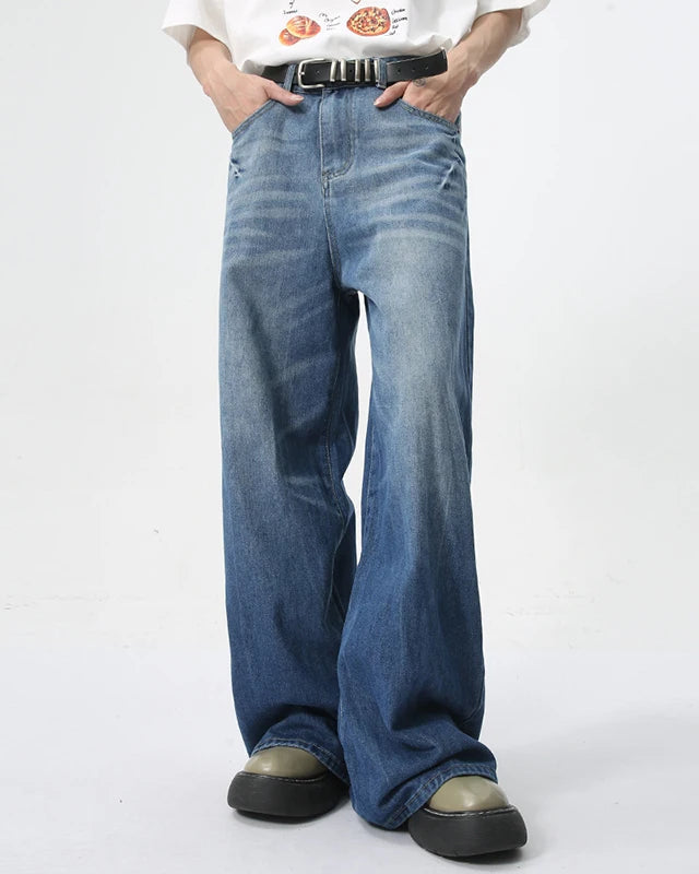 STONE DENIM JEANS
