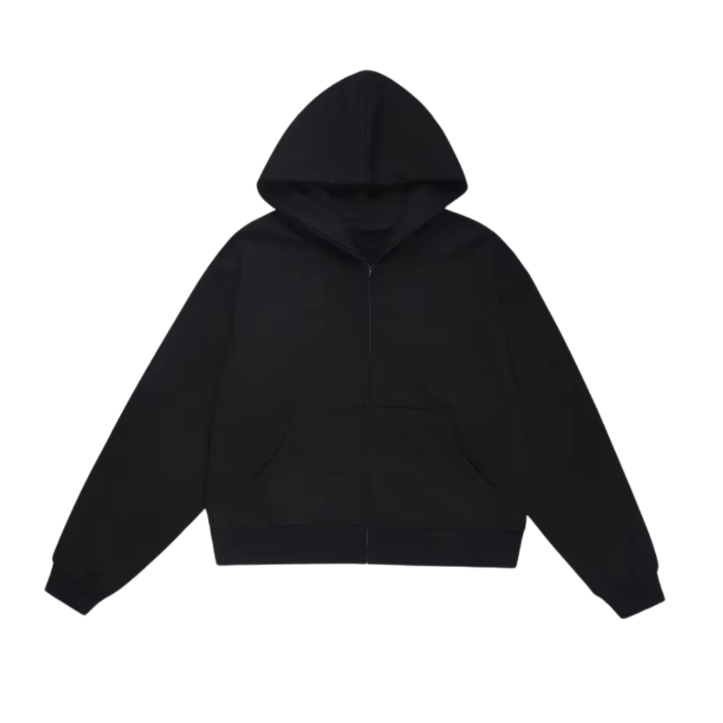 BLANK ZIP HOODIE