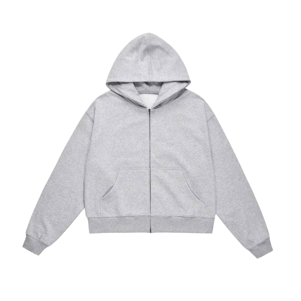 BLANK ZIP HOODIE