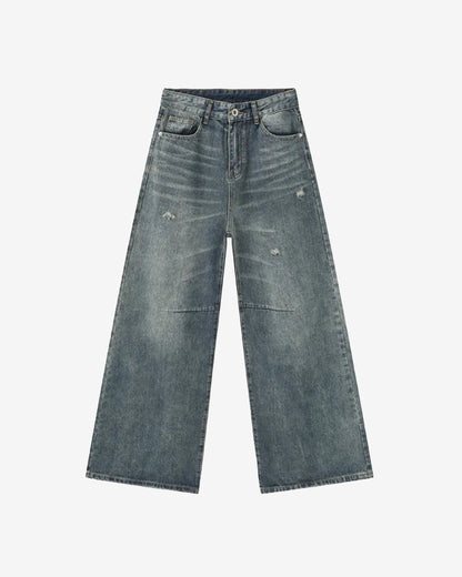 RIPPED BAGGY JEANS