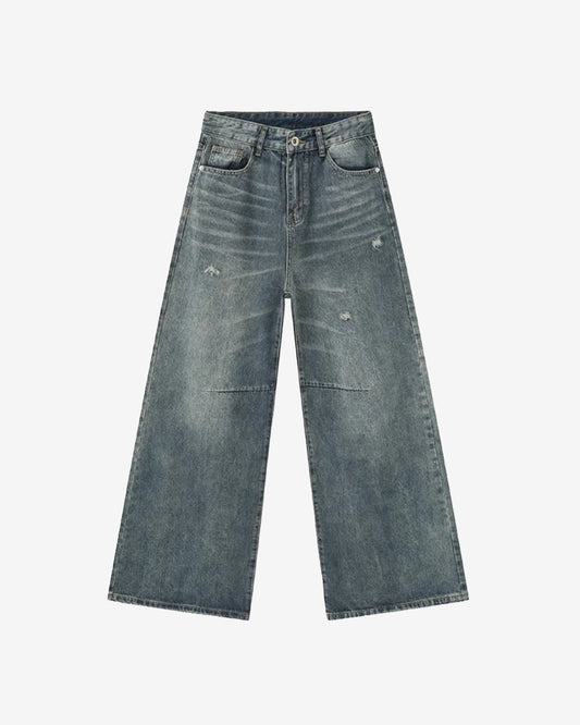 RIPPED BAGGY JEANS