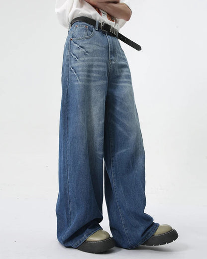 STONE DENIM JEANS
