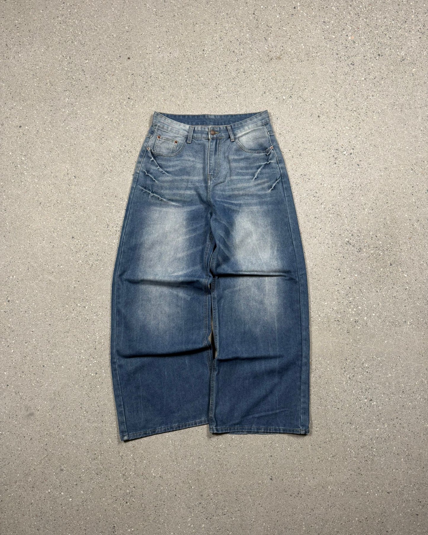 STONE DENIM JEANS
